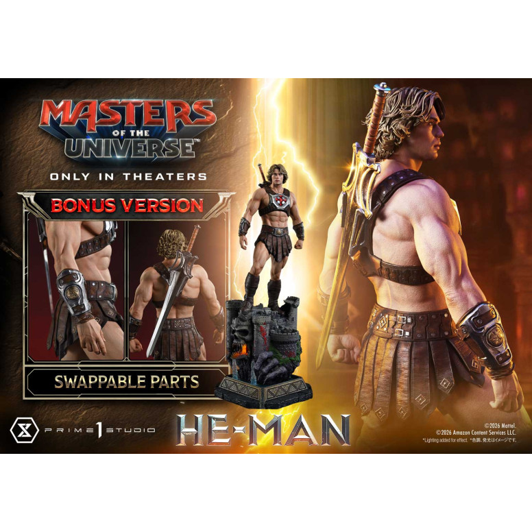 Prime 1 Studio - He-Man Deluxe Bonus Version - Masters of the Universe (2026) Real Elite Masterline 1/3