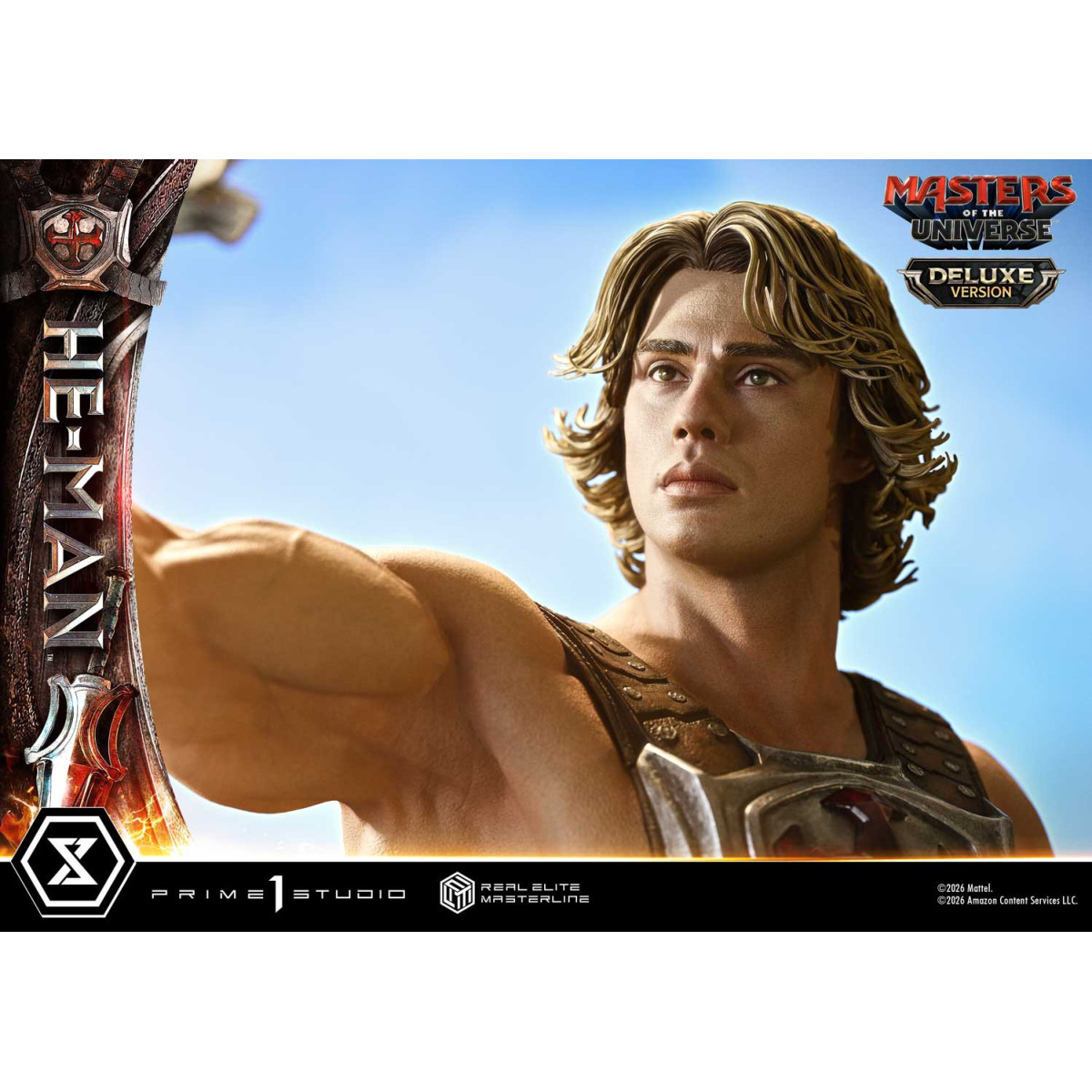 Prime 1 Studio - He-Man Deluxe Bonus Version - Masters of the Universe (2026) Real Elite Masterline 1/3