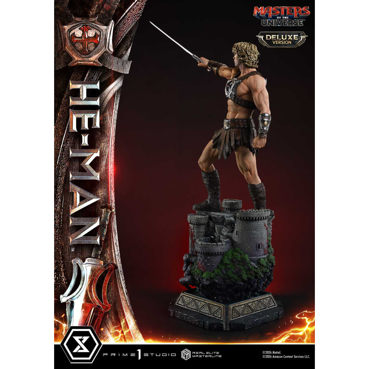 Prime 1 Studio - He-Man Deluxe Bonus Version - Masters of the Universe (2026) Real Elite Masterline 1/3