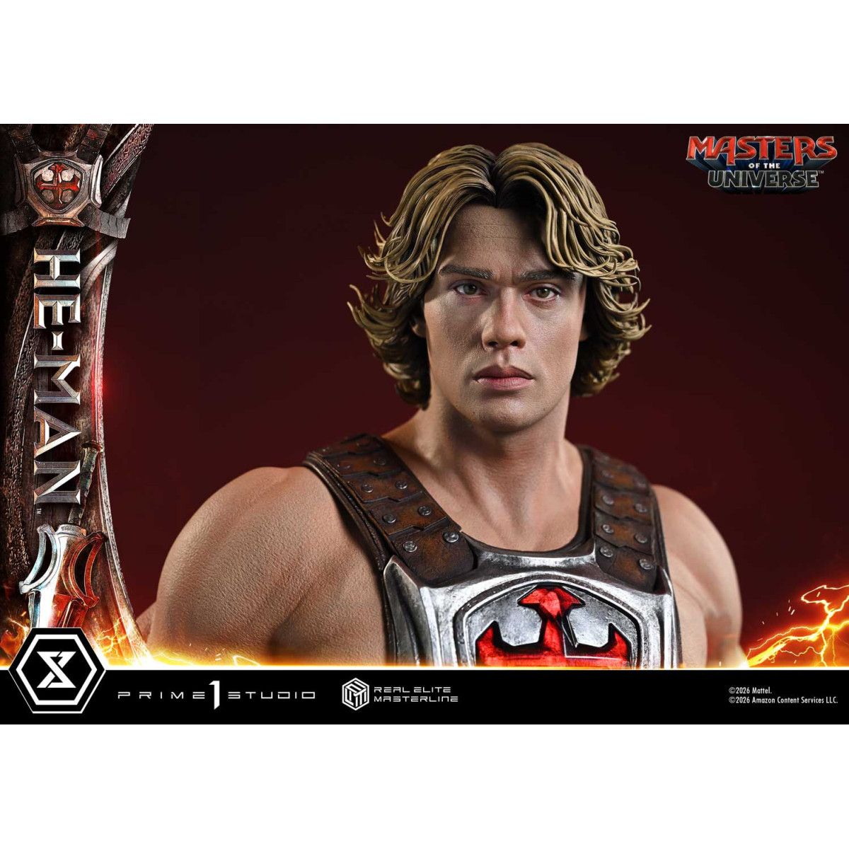 Prime 1 Studio - He-Man Deluxe Bonus Version - Masters of the Universe (2026) Real Elite Masterline 1/3