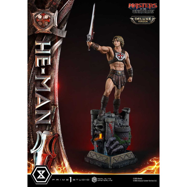 Prime 1 Studio - He-Man Deluxe Bonus Version - Masters of the Universe (2026) Real Elite Masterline 1/3