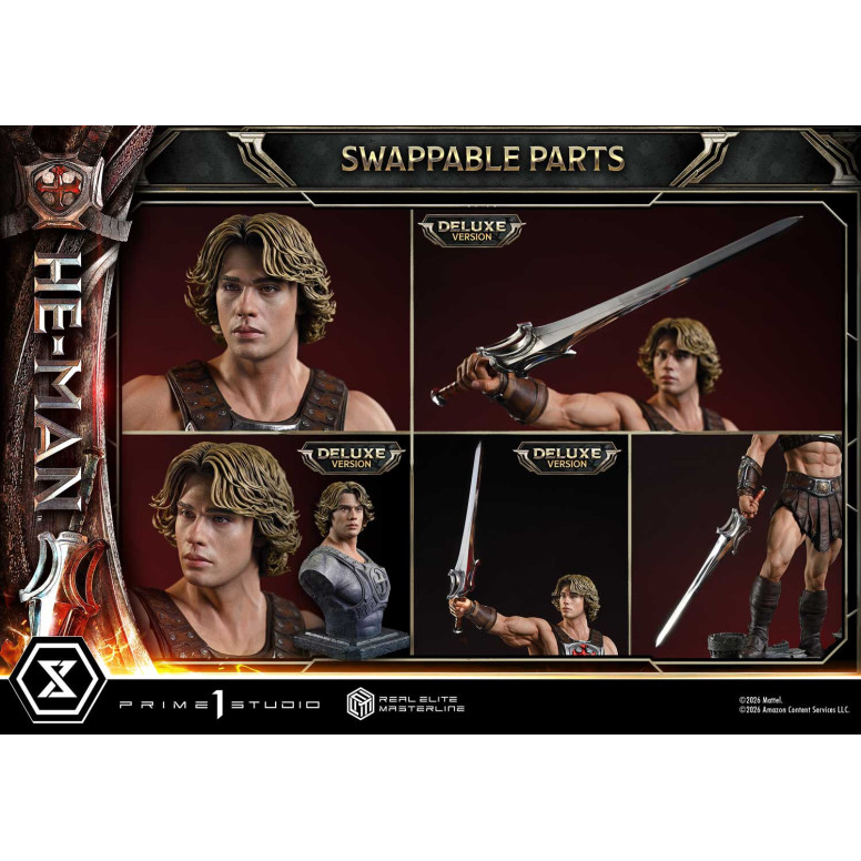Prime 1 Studio - He-Man Deluxe Bonus Version - Masters of the Universe (2026) Real Elite Masterline 1/3