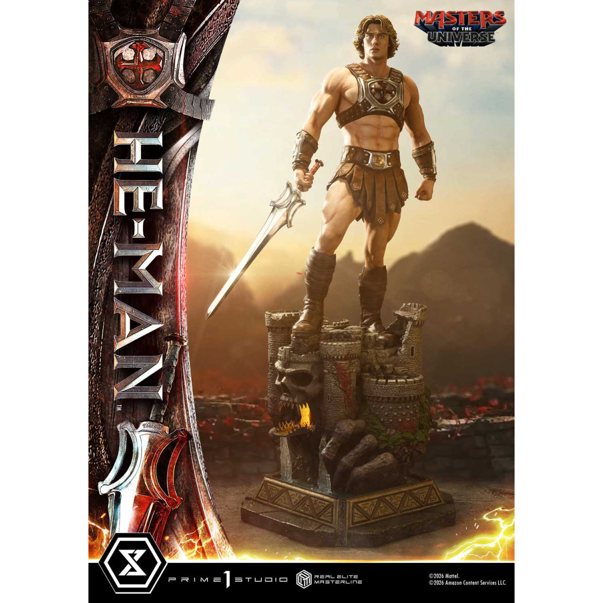 Prime 1 Studio - He-Man Deluxe Bonus Version - Masters of the Universe (2026) Real Elite Masterline 1/3
