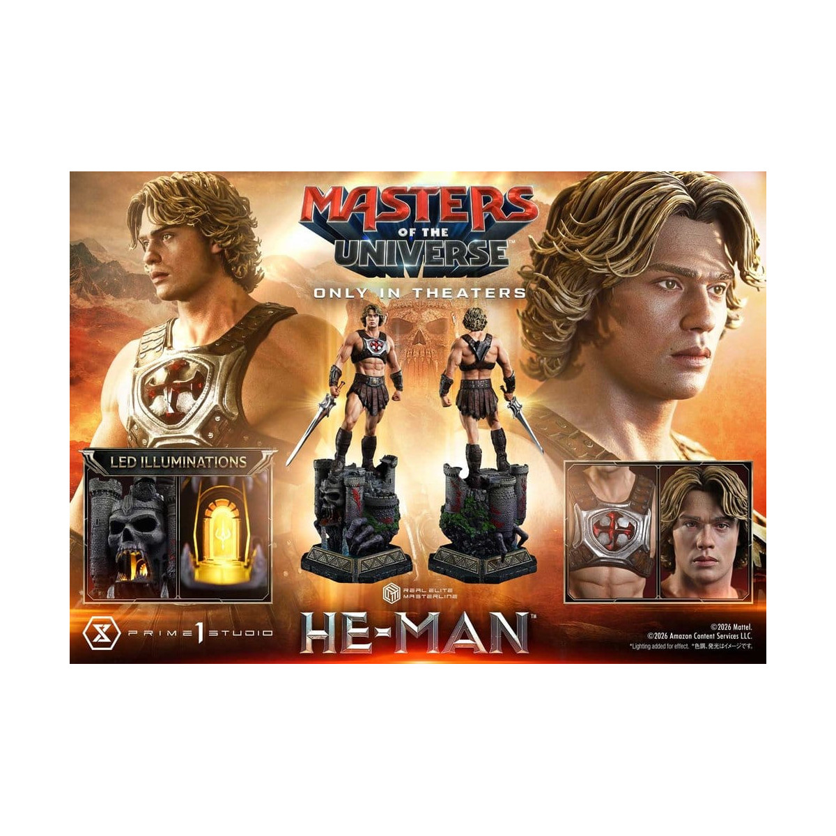 Prime 1 Studio - He-Man - Masters of the Universe (2026) Real Elite Masterline 1/3