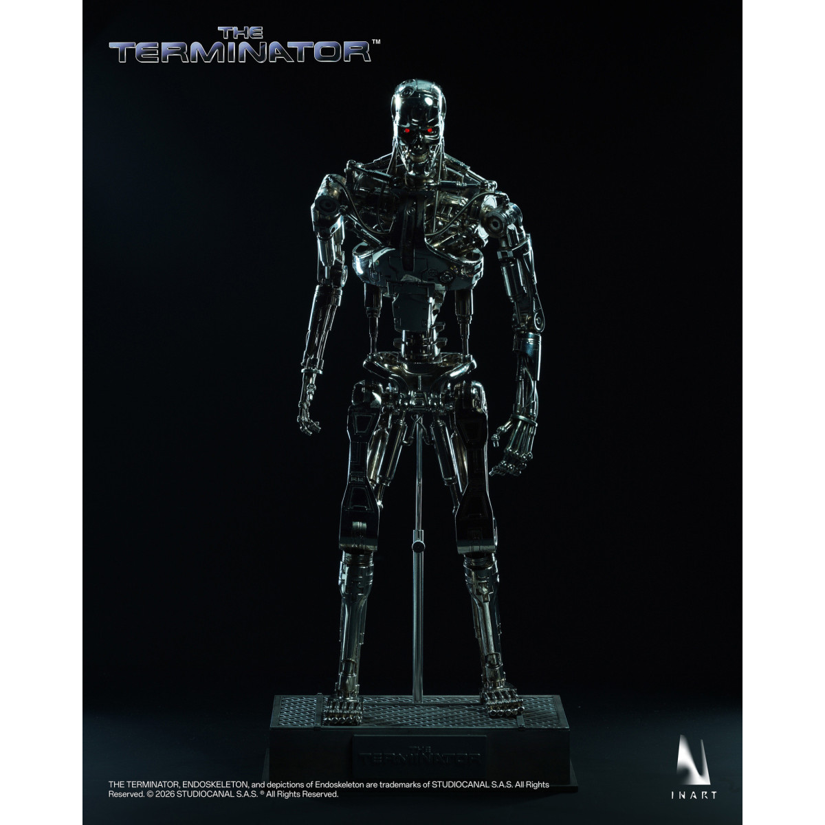 INART - T-800 Endoskeleton 1/6 Scale Collectible Figure - The The Terminator