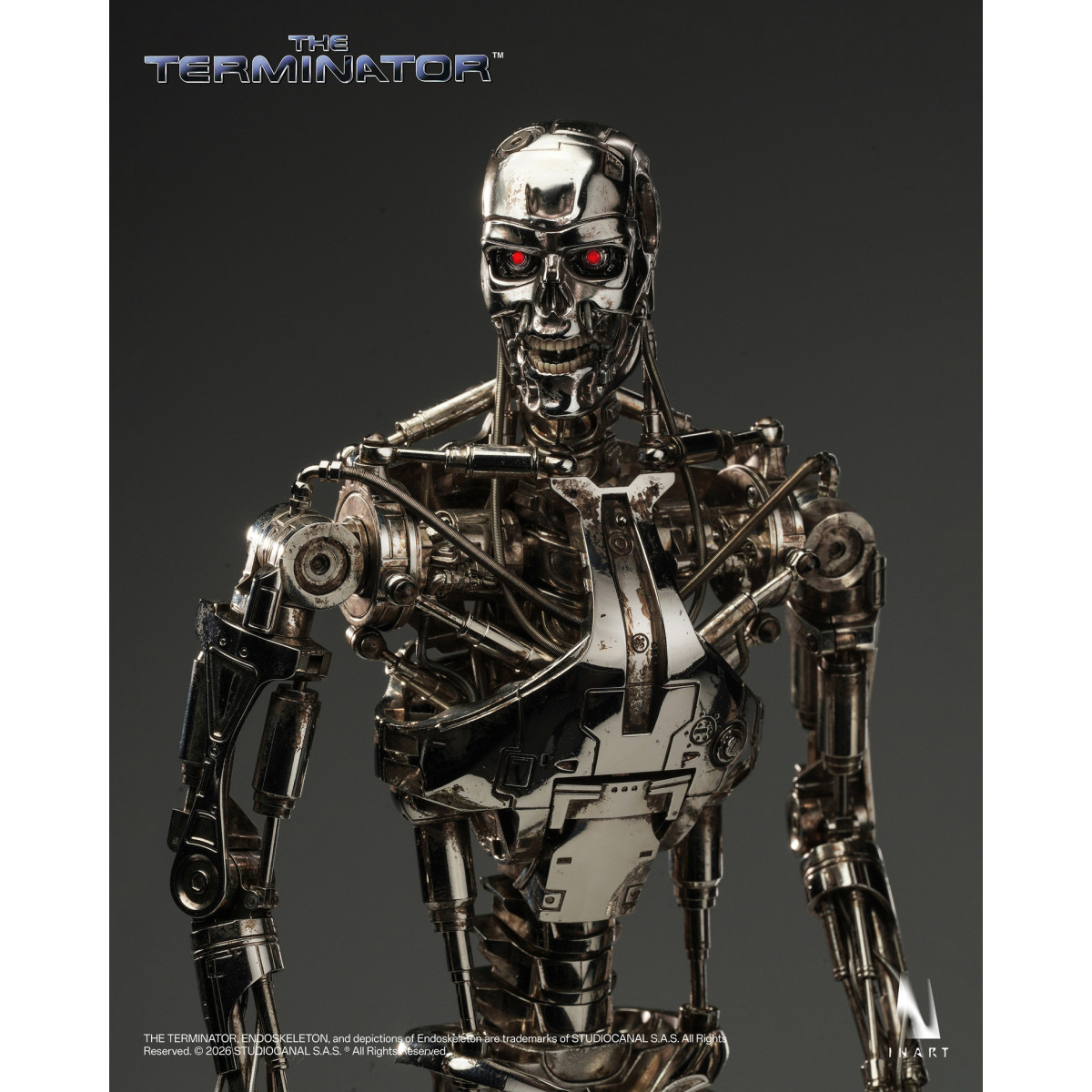 INART - T-800 Endoskeleton 1/6 Scale Collectible Figure - The The Terminator
