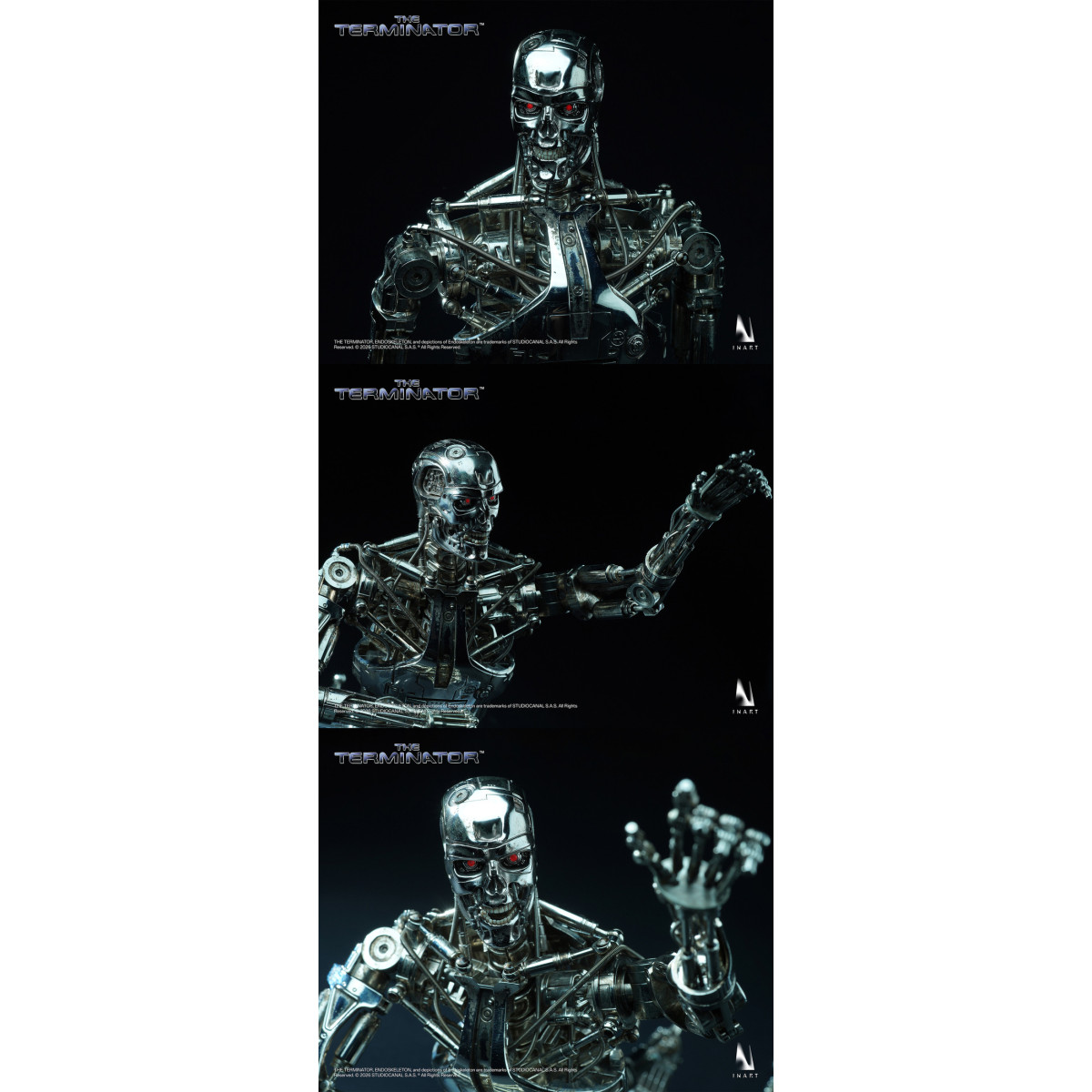 INART - T-800 Endoskeleton 1/6 Scale Collectible Figure - The The Terminator