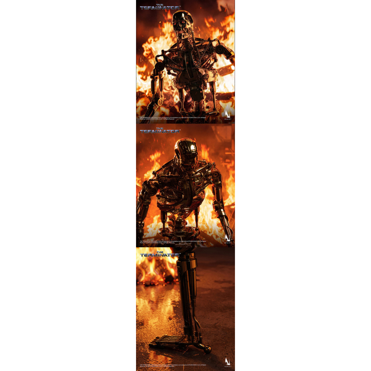 INART - T-800 Endoskeleton 1/6 Scale Collectible Figure - The The Terminator