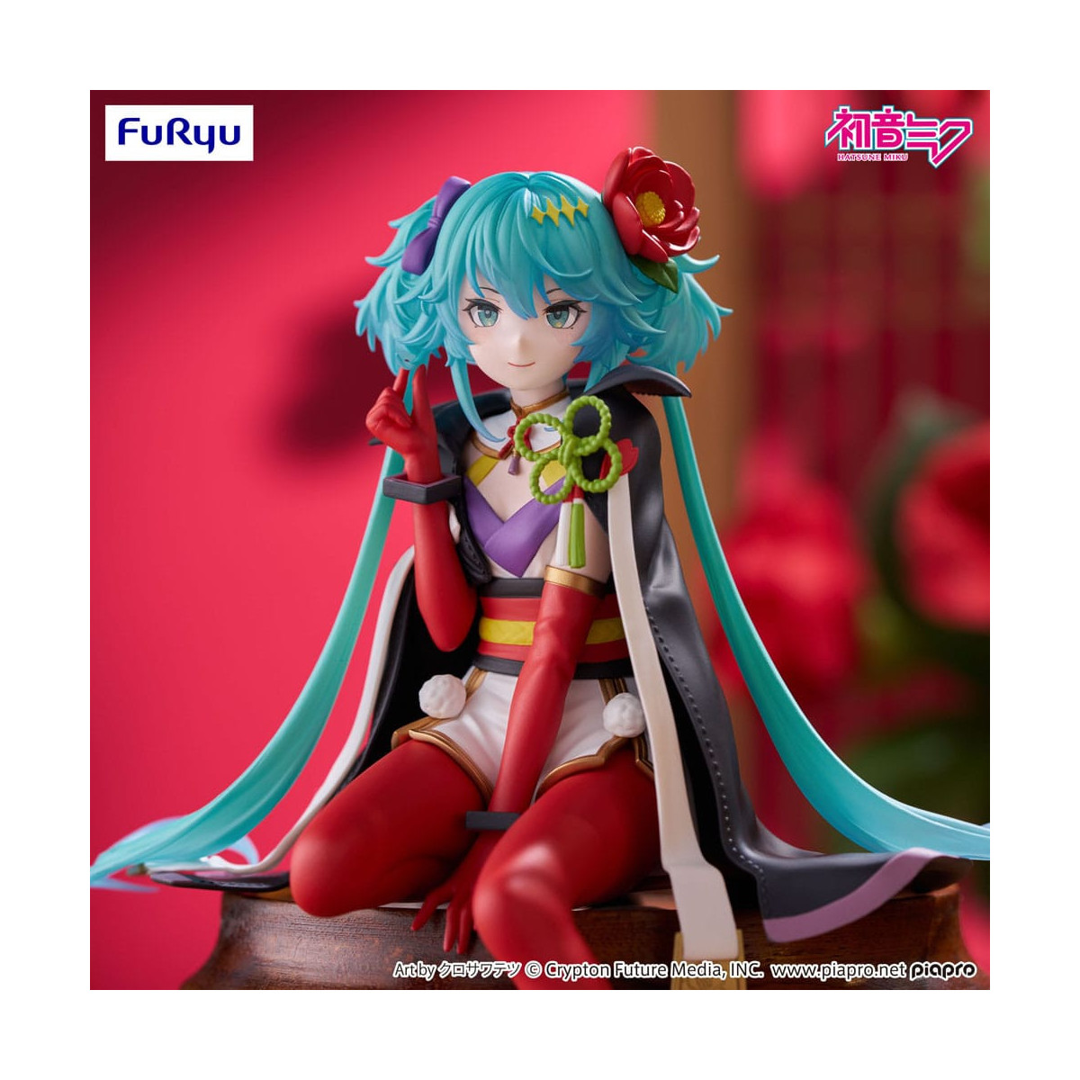 Furyu - HATSUNE MIKU Flower Fairy Camellia - Noodle Stopper