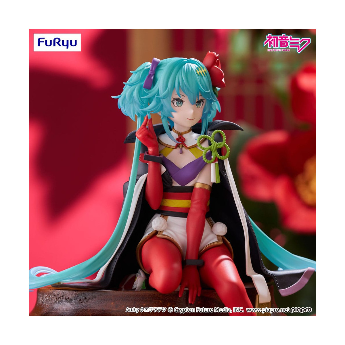 Furyu - HATSUNE MIKU Flower Fairy Camellia - Noodle Stopper
