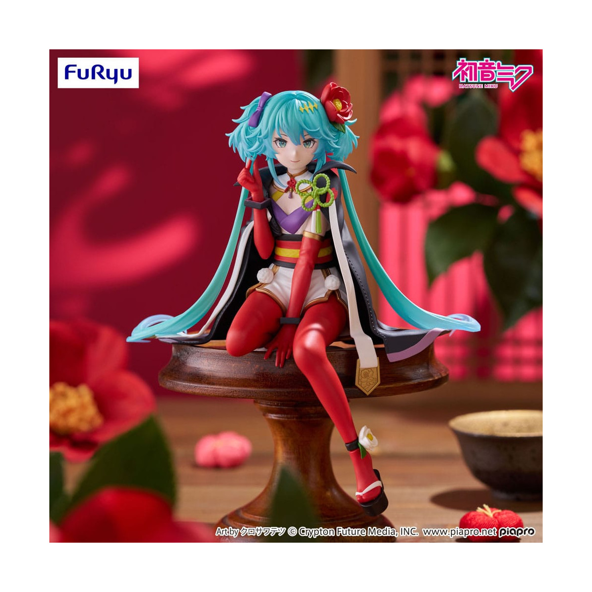 Furyu - HATSUNE MIKU Flower Fairy Camellia - Noodle Stopper