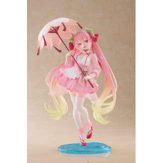 Taito AMP Fig - Hatsune Miku - SAKURA MIKU LANTERN VER. Figure