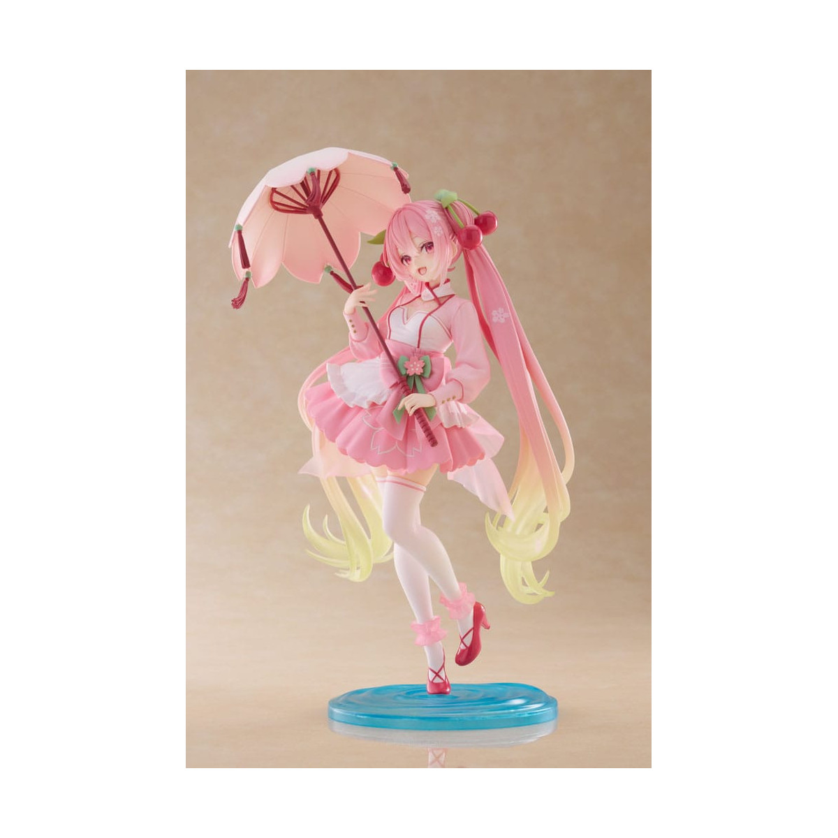 Taito AMP Fig - Hatsune Miku - SAKURA MIKU LANTERN VER. Figure