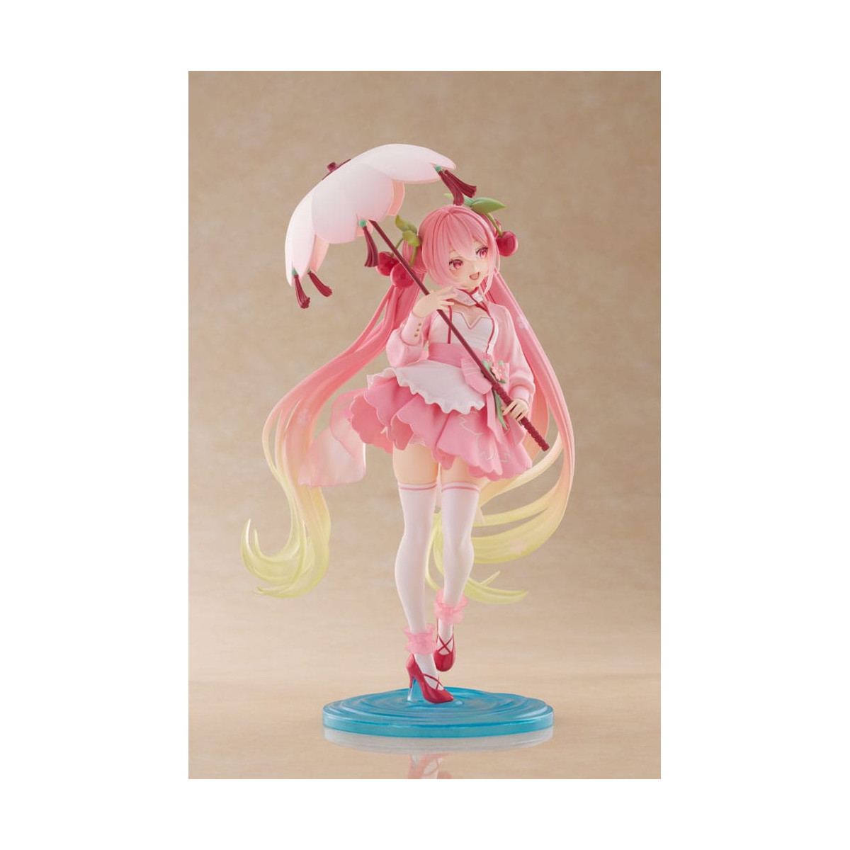 Taito AMP Fig - Hatsune Miku - SAKURA MIKU LANTERN VER. Figure