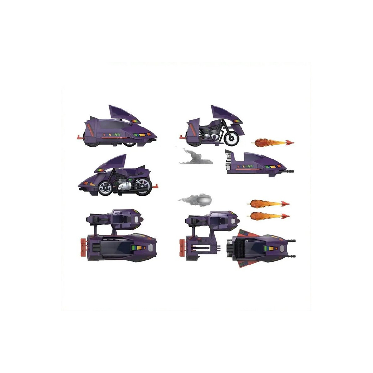 The loyal subjects - M.A.S.K. Wave 2 - Sly Rax with Pirhana SSC (Stealth Submarine Cycle)