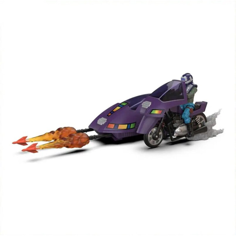 The loyal subjects - M.A.S.K. Wave 2 - Sly Rax with Pirhana SSC (Stealth Submarine Cycle)