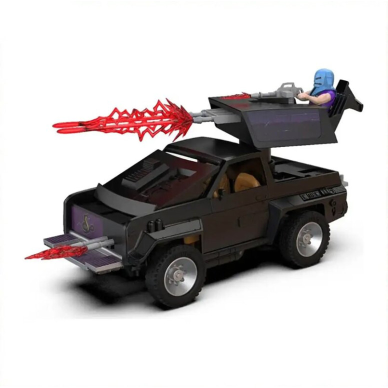 The loyal subjects - M.A.S.K. Wave 2 - Cliff Dagger with Jackhammer AAV (Armored Assault Vehicle)