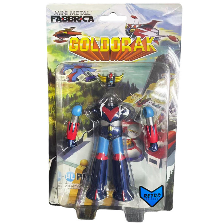 HL Pro - Mini Metal Fabbrica Retro Edition " Grendizer " - Ufo Robot Grendizer