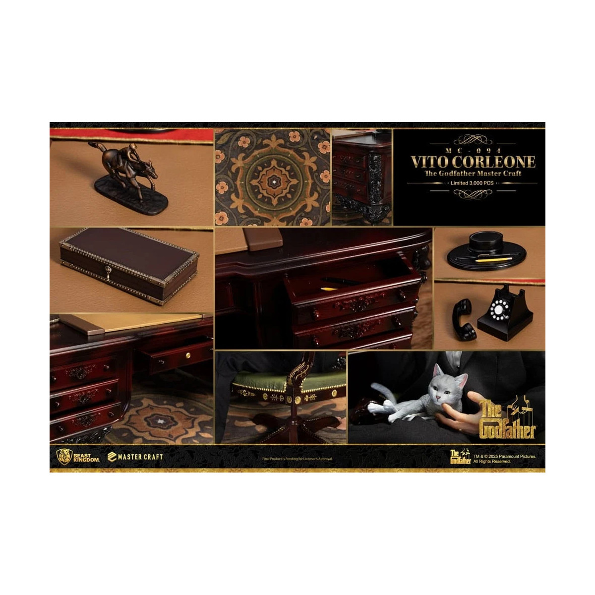 Beast Kingdom - Master Craft Vito Corleone - The Godfather