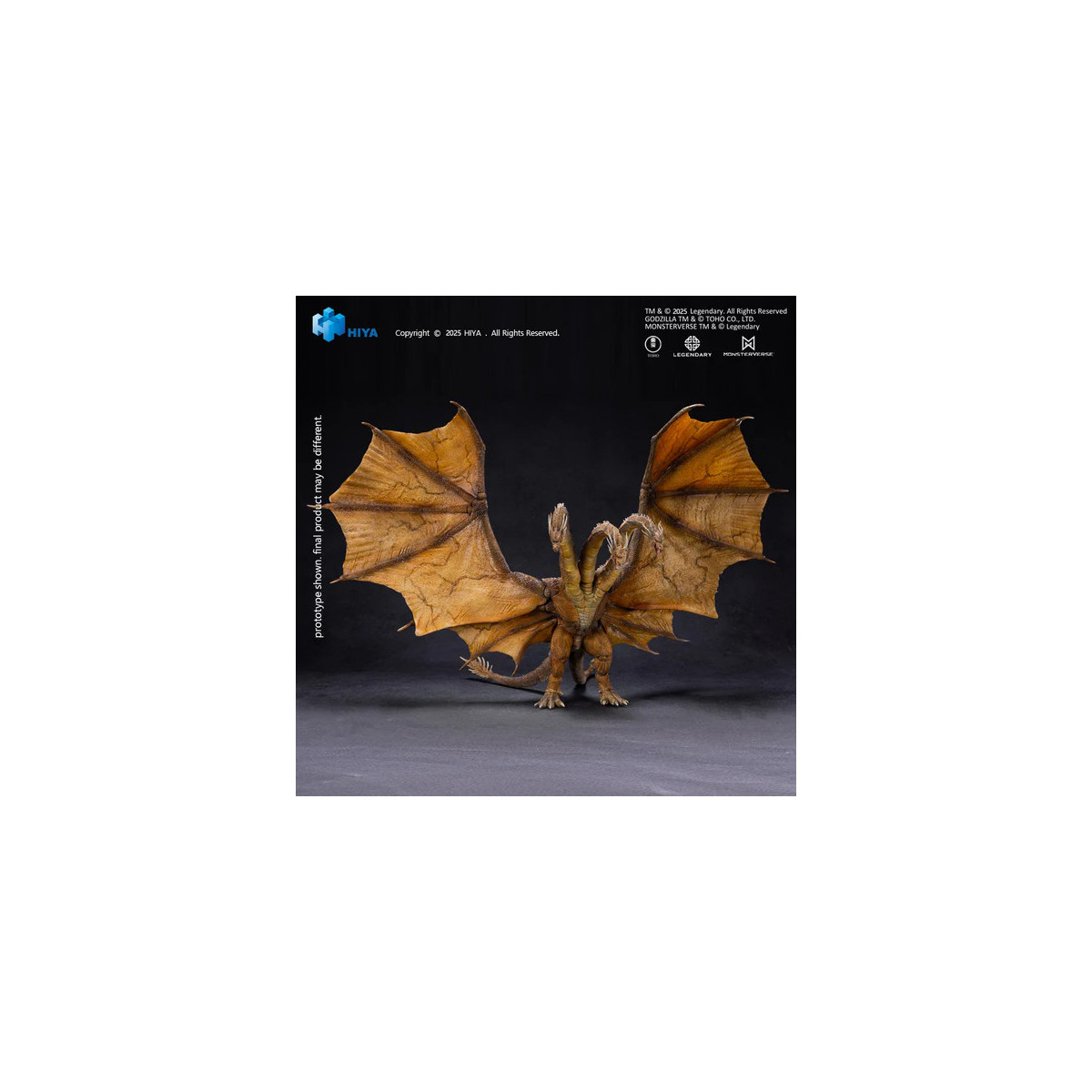 HIYA TOYS - Exquisite Basic Series 1/12 - King Ghidorah 2.0 - Godzilla King of the Monsters (2019)
