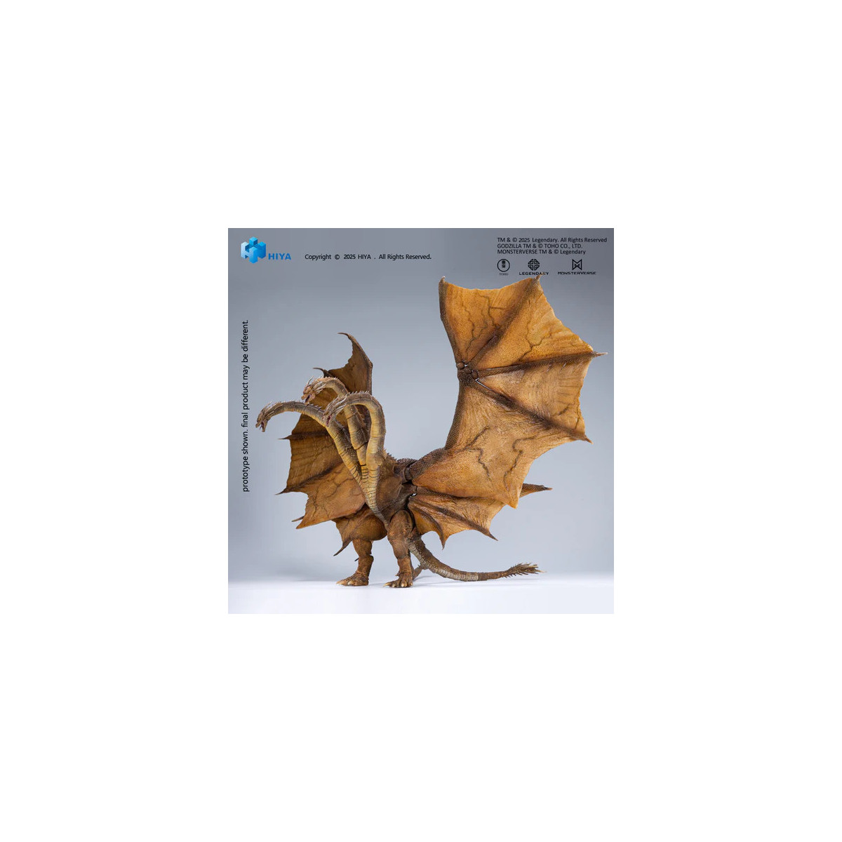 HIYA TOYS - Exquisite Basic Series 1/12 - King Ghidorah 2.0 - Godzilla King of the Monsters (2019)