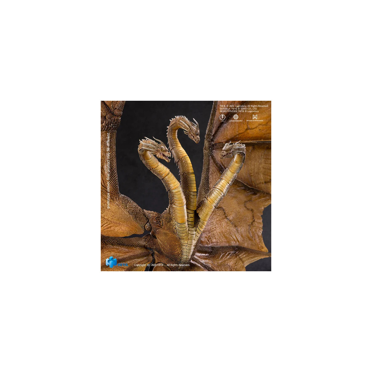 HIYA TOYS - Exquisite Basic Series 1/12 - King Ghidorah 2.0 - Godzilla King of the Monsters (2019)