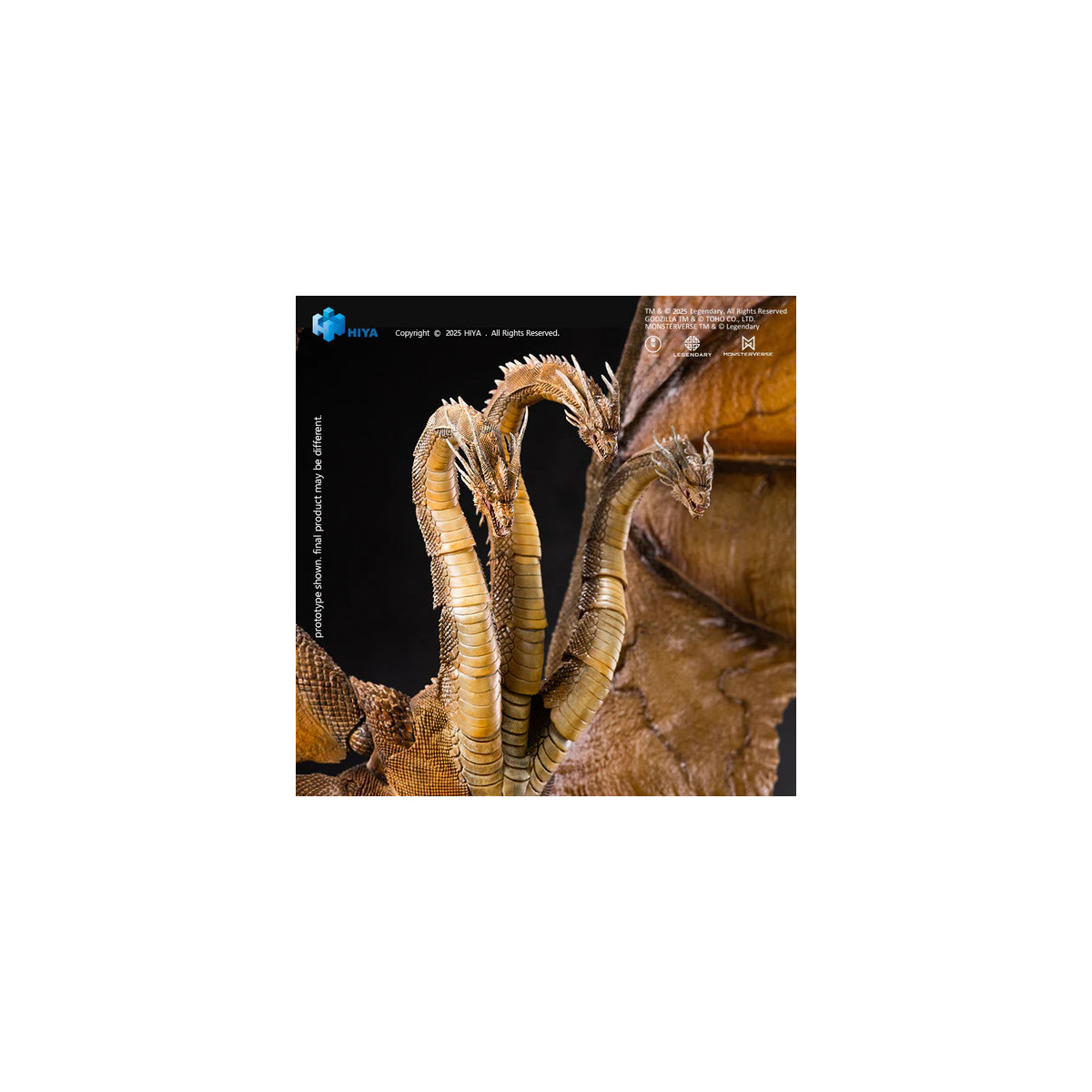 HIYA TOYS - Exquisite Basic Series 1/12 - King Ghidorah 2.0 - Godzilla King of the Monsters (2019)
