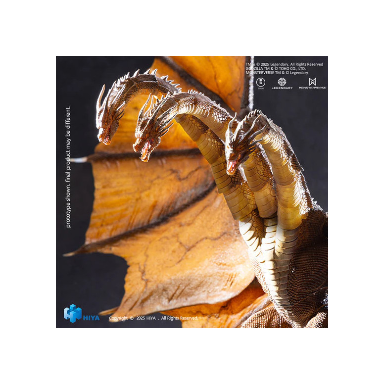 HIYA TOYS - Exquisite Basic Series 1/12 - King Ghidorah 2.0 - Godzilla King of the Monsters (2019)