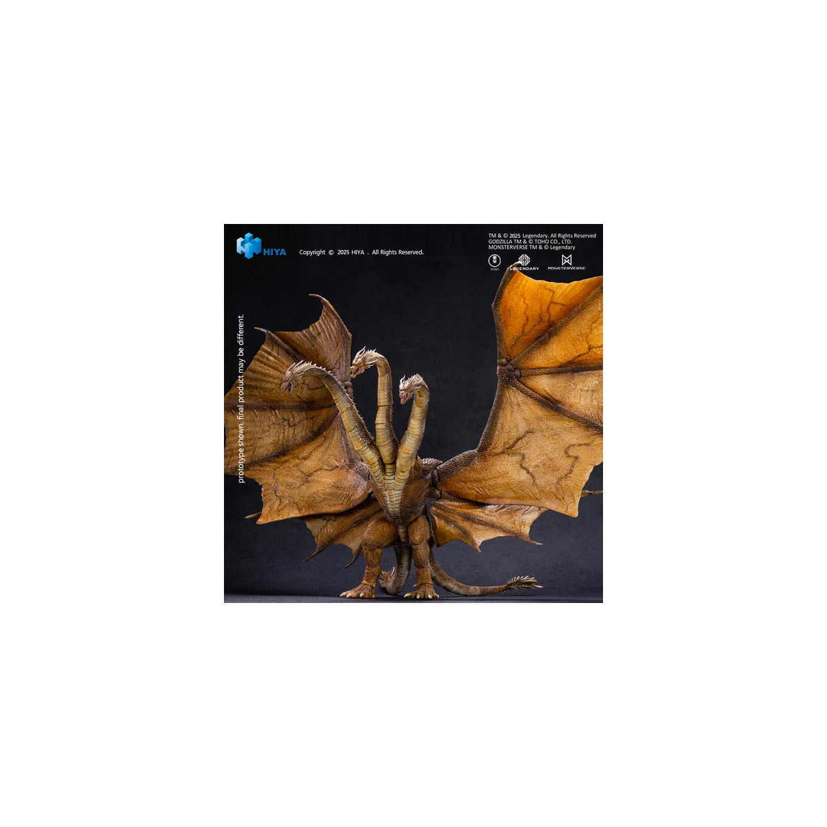 HIYA TOYS - Exquisite Basic Series 1/12 - King Ghidorah 2.0 - Godzilla King of the Monsters (2019)
