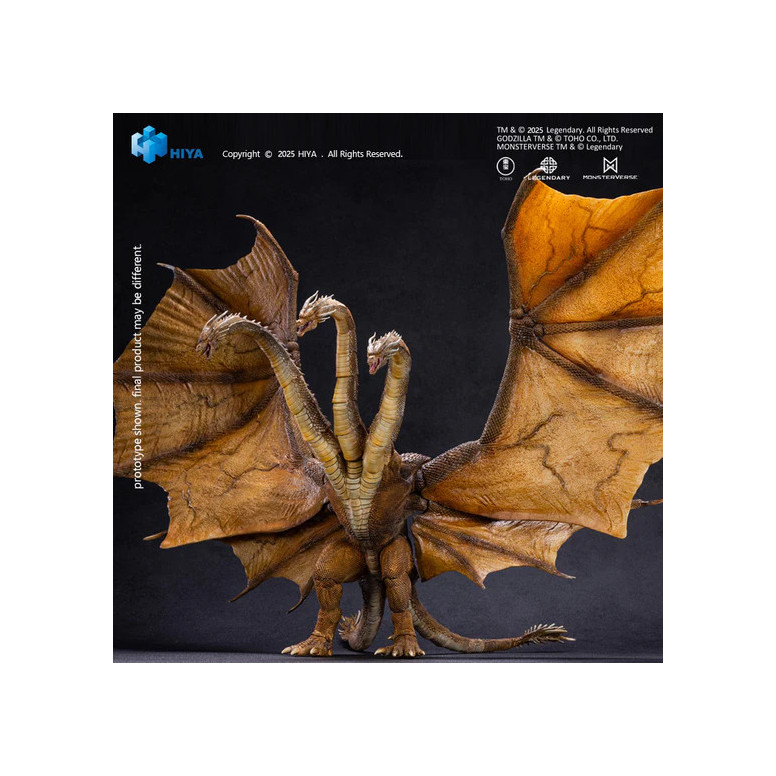 HIYA TOYS - Exquisite Basic Series 1/12 - King Ghidorah 2.0 - Godzilla King of the Monsters (2019)