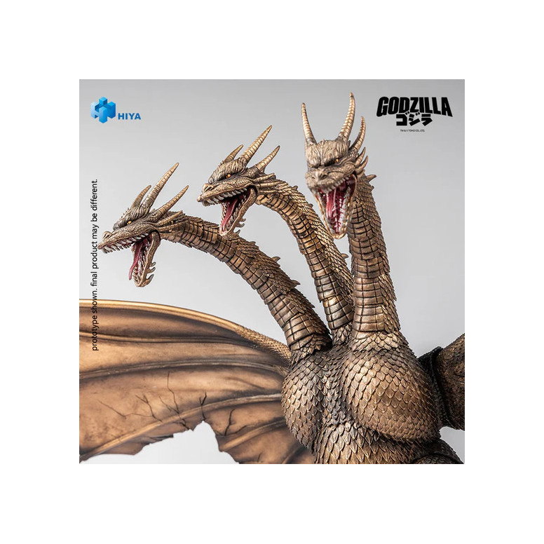 HIYA TOYS - Exquisite Basic Series 1/12 - KING GHIDORAH BATTLE DAMAGED Version - * Godzilla * vs. King Ghidorah (1991)