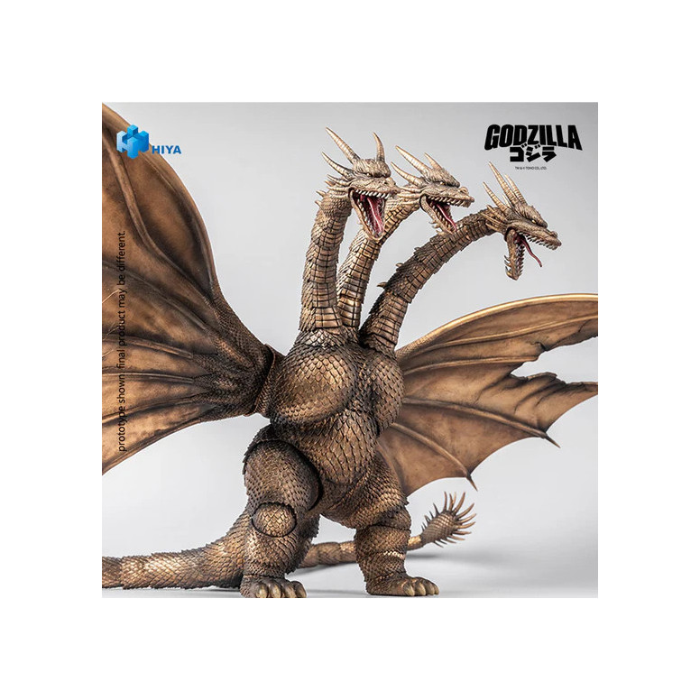 HIYA TOYS - Exquisite Basic Series 1/12 - KING GHIDORAH BATTLE DAMAGED Version - * Godzilla * vs. King Ghidorah (1991)