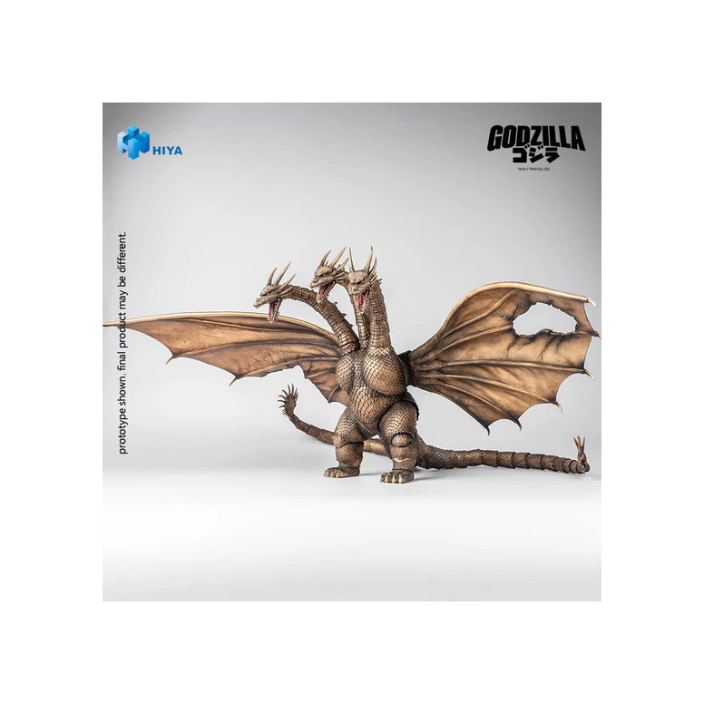HIYA TOYS - Exquisite Basic Series 1/12 - KING GHIDORAH BATTLE DAMAGED Version - * Godzilla * vs. King Ghidorah (1991)