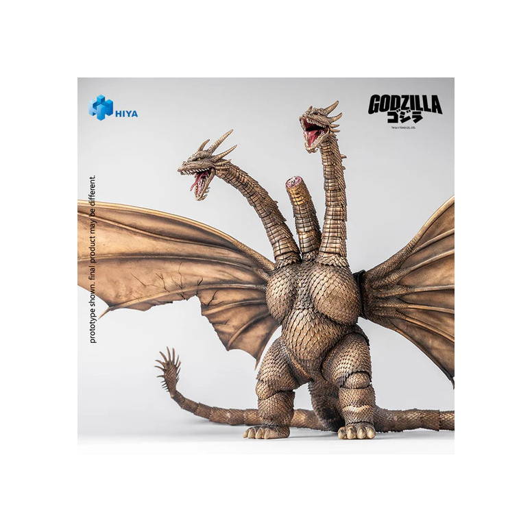 HIYA TOYS - Exquisite Basic Series 1/12 - KING GHIDORAH BATTLE DAMAGED Version - * Godzilla * vs. King Ghidorah (1991)