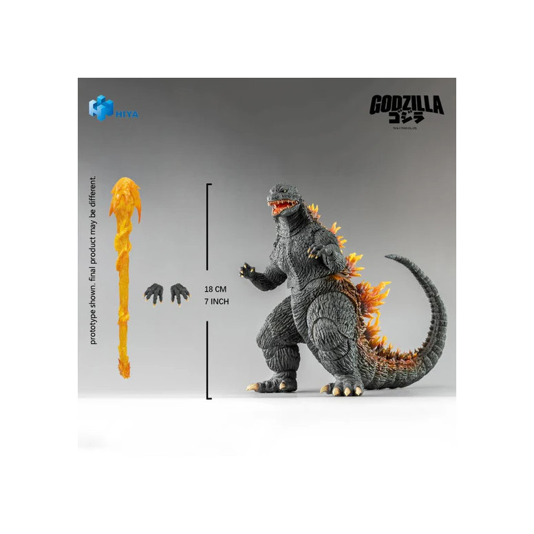 HIYA TOYS - Exquisite Basic Series 1/12 - Godzilla 2000 Heat Ray Godzilla - Godzilla 2000: Millennium (1999)