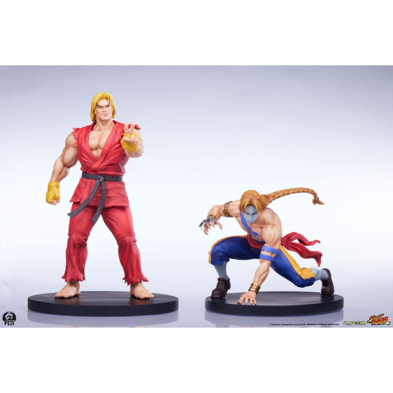 PCS - Street Fighter: Street Jam - Ken & Vega 1:10 Scale Statue Set