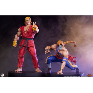 PCS - Street Fighter: Street Jam - Ken & Vega 1:10 Scale Statue Set