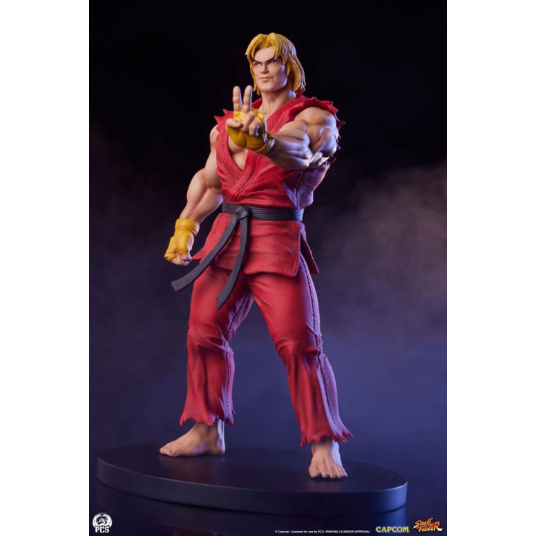 PCS - Street Fighter: Street Jam - Ken & Vega 1:10 Scale Statue Set