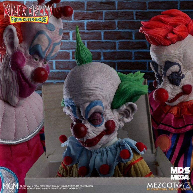 Mezco - Killer Clowns from Outer Space - Mega Scale SHORTY - Mega Designer Series Killer Klowns from Outer Space