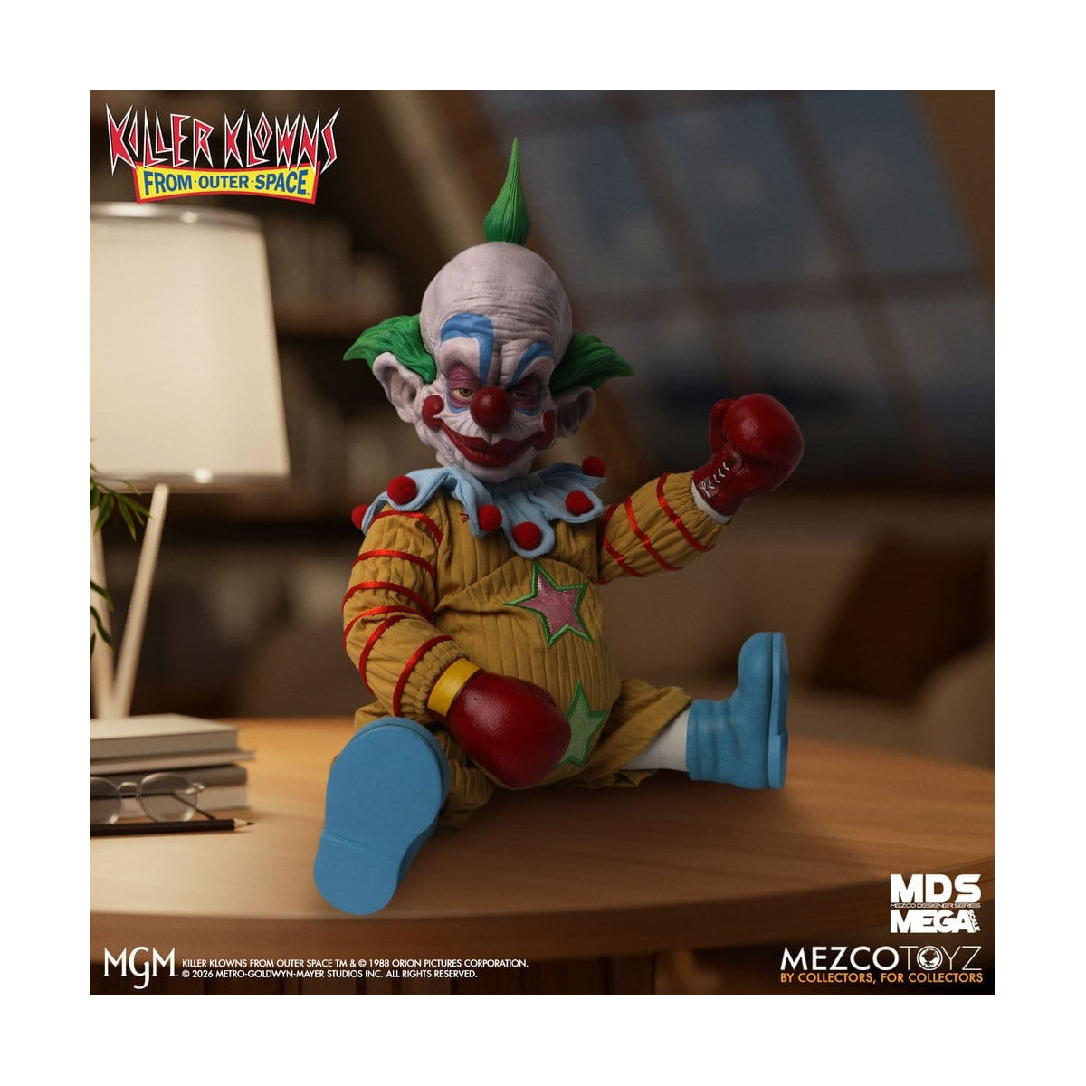 Mezco - Killer Clowns from Outer Space - Mega Scale SHORTY - Mega Designer Series Killer Klowns from Outer Space