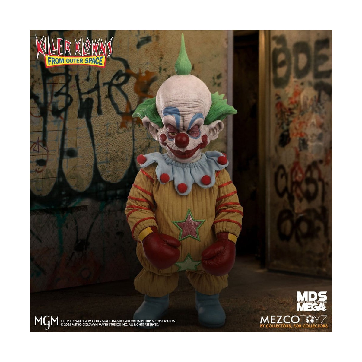 Mezco - Killer Clowns from Outer Space - Mega Scale SHORTY - Mega Designer Series Killer Klowns from Outer Space