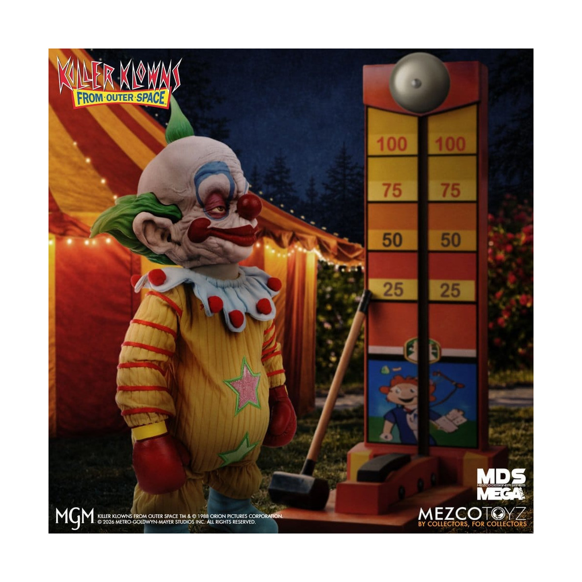 Mezco - Killer Clowns from Outer Space - Mega Scale SHORTY - Mega Designer Series Killer Klowns from Outer Space