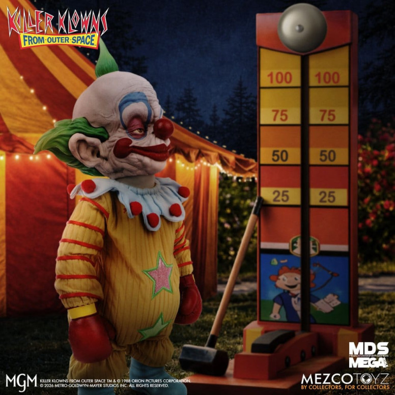 Mezco - Killer Clowns from Outer Space - Mega Scale SHORTY - Mega Designer Series Killer Klowns from Outer Space