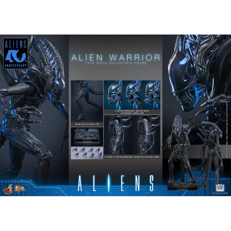 Hot Toys - Aliens  -  Alien Warrior v2 MMS 1/6