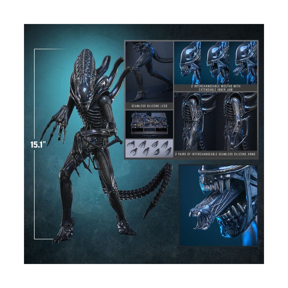 Hot Toys - Aliens  -  Alien Warrior v2 MMS 1/6