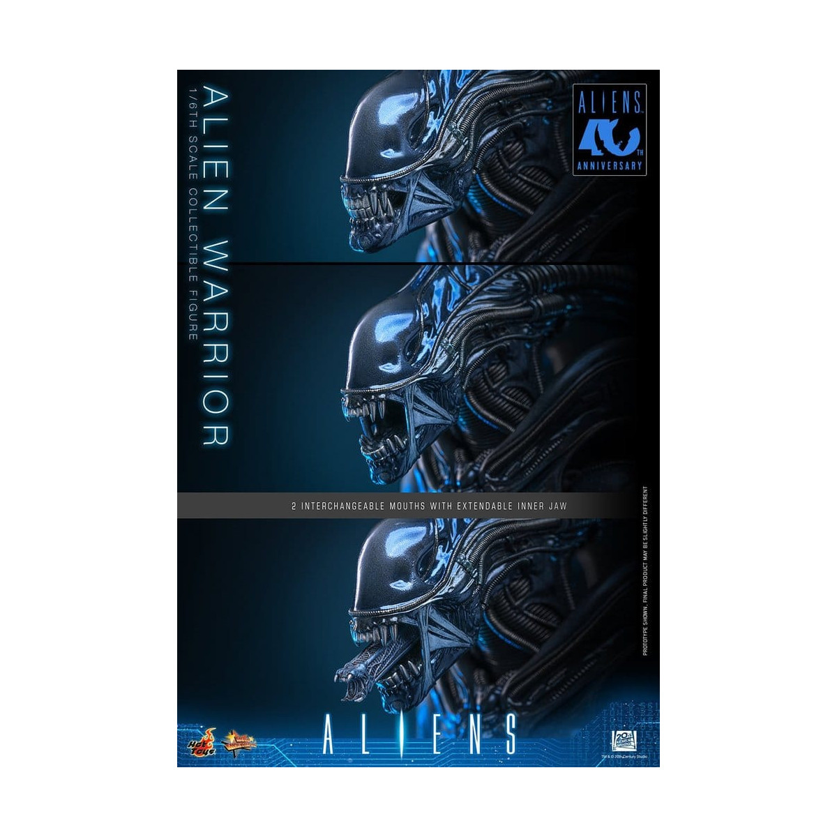 Hot Toys - Aliens  -  Alien Warrior v2 MMS 1/6