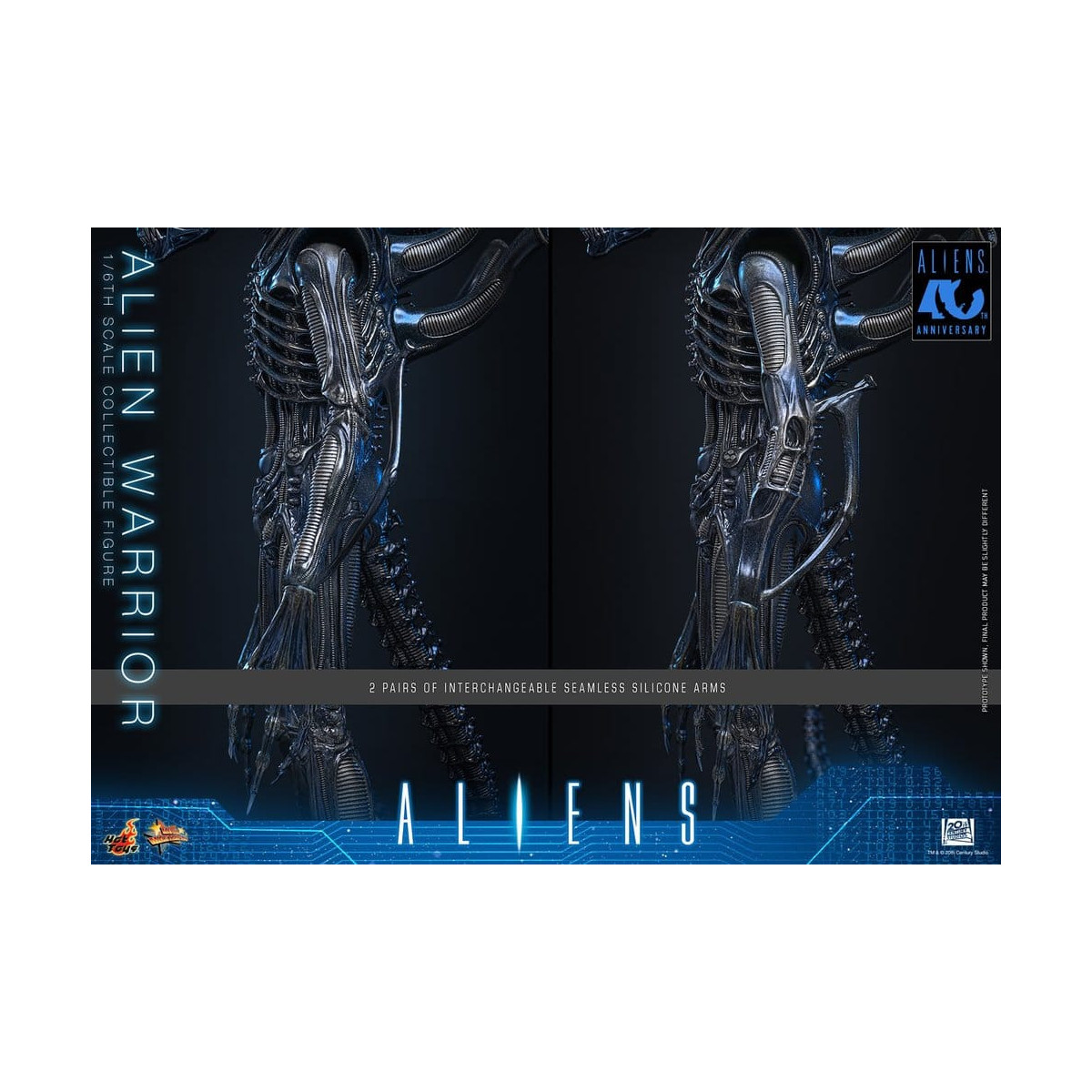 Hot Toys - Aliens  -  Alien Warrior v2 MMS 1/6