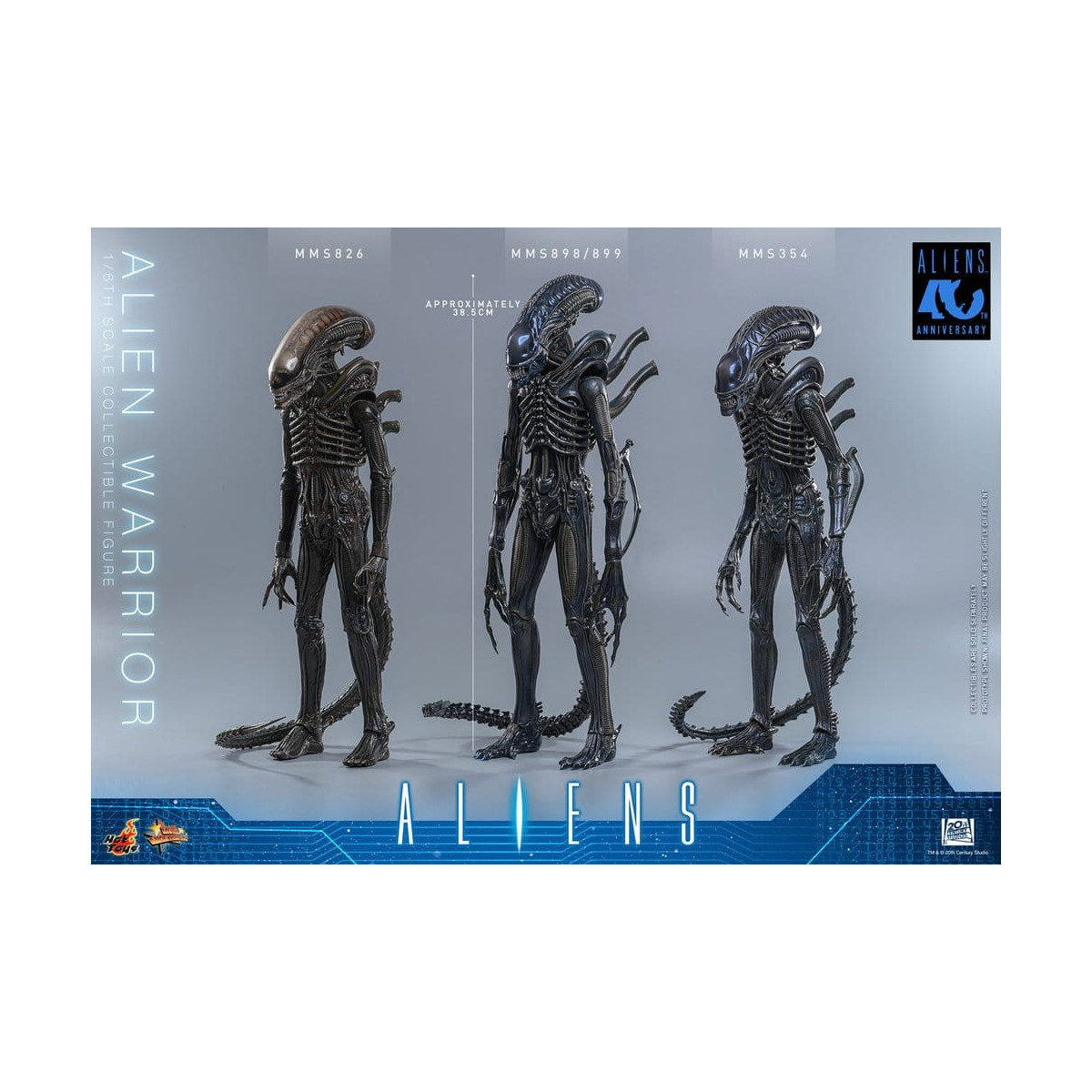 Hot Toys - Aliens  -  Alien Warrior v2 MMS 1/6
