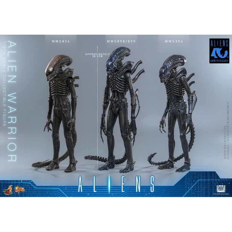 Hot Toys - Aliens  -  Alien Warrior v2 MMS 1/6