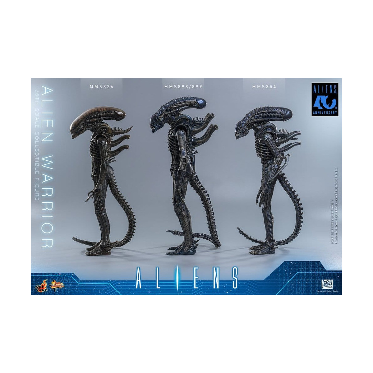 Hot Toys - Aliens  -  Alien Warrior v2 MMS 1/6